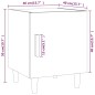 vidaXL Mesitas de noche 2 uds madera contrachapada blanco brillante vidaXL Mesitas de noche 2 uds madera contrachapada blanco brillante