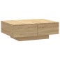 vidaXL Mesa de centro madera contrachapada color roble 90x60x31 cm vidaXL Mesa de centro madera contrachapada color roble 90x60x31 cm