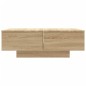 vidaXL Mesa de centro madera contrachapada color roble 90x60x31 cm vidaXL Mesa de centro madera contrachapada color roble 90x60x31 cm