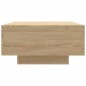 vidaXL Mesa de centro madera contrachapada color roble 90x60x31 cm vidaXL Mesa de centro madera contrachapada color roble 90x60x31 cm