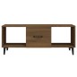 vidaXL Mesa de centro madera contrachapada marrón roble 102x50x40 cm vidaXL Mesa de centro madera contrachapada marrón roble 102x50x40 cm