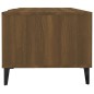 vidaXL Mesa de centro madera contrachapada marrón roble 102x50x40 cm vidaXL Mesa de centro madera contrachapada marrón roble 102x50x40 cm