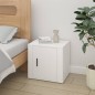 vidaXL Mesitas de noche 2 unidades color blanco 50x39x47 cm vidaXL Mesitas de noche 2 unidades color blanco 50x39x47 cm