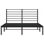 vidaXL Estructura de cama con cabecero metal negro 120x190 cm vidaXL Estructura de cama con cabecero metal negro 120x190 cm