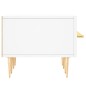 vidaXL Mueble de TV madera de ingeniería blanco 150x36x30 cm