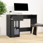 vidaXL Escritorio de madera contrachapada negro 100x50x75 cm vidaXL Escritorio de madera contrachapada negro 100x50x75 cm
