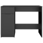 vidaXL Escritorio de madera contrachapada negro 100x50x75 cm vidaXL Escritorio de madera contrachapada negro 100x50x75 cm