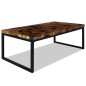 vidaXL Mesa de centro de teca y resina 110x60x40 cm vidaXL Mesa de centro de teca y resina 110x60x40 cm