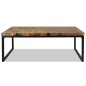 vidaXL Mesa de centro de teca y resina 110x60x40 cm vidaXL Mesa de centro de teca y resina 110x60x40 cm