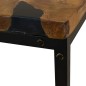 vidaXL Mesa de centro de teca y resina 110x60x40 cm vidaXL Mesa de centro de teca y resina 110x60x40 cm