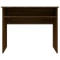 vidaXL Escritorio de madera contrachapada marrón roble 90x50x74 cm vidaXL Escritorio de madera contrachapada marrón roble 90x50x74 cm