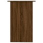 vidaXL Escritorio de madera contrachapada marrón roble 90x50x74 cm vidaXL Escritorio de madera contrachapada marrón roble 90x50x74 cm