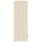 vidaXL Aparador superior HAMAR pino macizo marrón miel 85x35x100 cm