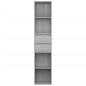 vidaXL Estantería de madera contrachapada gris Sonoma 36x30x171 cm vidaXL Estantería de madera contrachapada gris Sonoma 36x30x171 cm