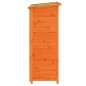 vidaXL Cobertizo herramientas jardín madera pino marrón 83x57x140 cm vidaXL Cobertizo herramientas jardín madera pino marrón 83x57x140 cm