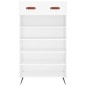 vidaXL Zapatero madera de ingeniería blanco 60x35x105 cm vidaXL Zapatero madera de ingeniería blanco 60x35x105 cm