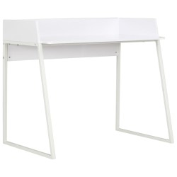 vidaXL Escritorio blanco 90x60x88 cm