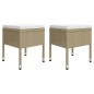 vidaXL Juego de comedor de jardín de 5 piezas beige vidaXL Juego de comedor de jardín de 5 piezas beige