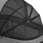 vidaXL Cochecito doble de perros plegable tela oxford gris 83x48x97cm vidaXL Cochecito doble de perros plegable tela oxford gris 83x48x97cm