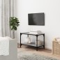 vidaXL Mueble para TV contrachapada y acero gris Sonoma 60x33x41 cm vidaXL Mueble para TV contrachapada y acero gris Sonoma 60x33x41 cm