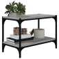 vidaXL Mueble para TV contrachapada y acero gris Sonoma 60x33x41 cm vidaXL Mueble para TV contrachapada y acero gris Sonoma 60x33x41 cm