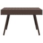 vidaXL Mesa auxiliar plegable ratán sintético marrón 60x40x38 cm vidaXL Mesa auxiliar plegable ratán sintético marrón 60x40x38 cm