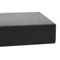 vidaXL Base de sombrilla de granito rectangular negro 25 kg vidaXL Base de sombrilla de granito rectangular negro 25 kg
