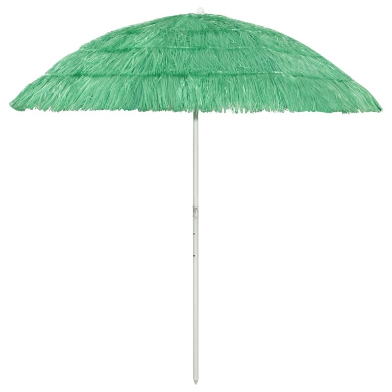 vidaXL Sombrilla de playa Hawaii azul 240 cm vidaXL Sombrilla de playa Hawaii azul 240 cm