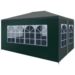 vidaXL Carpa para celebraciones verde 3x4 m