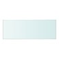 vidaXL Panel de estante vidrio claro 40x12 cm vidaXL Panel de estante vidrio claro 40x12 cm