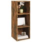 vidaXL Armario pared madera contrachapada roble ahumado 34,5x32,5x90cm vidaXL Armario pared madera contrachapada roble ahumado 34,5x32,5x90cm