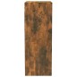 vidaXL Armario pared madera contrachapada roble ahumado 34,5x32,5x90cm vidaXL Armario pared madera contrachapada roble ahumado 34,5x32,5x90cm