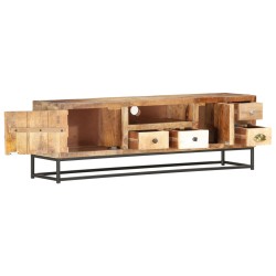 vidaXL Mueble para la TV de madera maciza reciclada 120x30x40 cm