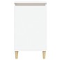 vidaXL Mesitas de noche 2 uds madera contrachapada blanco 40x35x70 cm vidaXL Mesitas de noche 2 uds madera contrachapada blanco 40x35x70 cm