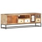 vidaXL Mueble para la TV de madera maciza reciclada 120x30x40 cm