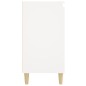 vidaXL Mesitas de noche 2 uds madera contrachapada blanco 40x35x70 cm vidaXL Mesitas de noche 2 uds madera contrachapada blanco 40x35x70 cm