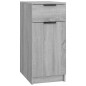 vidaXL Armario de escritorio contrachapada gris Sonoma 33,5x50x75 cm vidaXL Armario de escritorio contrachapada gris Sonoma 33,5x50x75 cm
