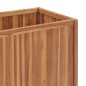 vidaXL Arriate elevado madera maciza de teca 100x50x70 cm