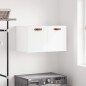 vidaXL Armario de pared madera de ingeniería blanco 60x36,5x35 cm vidaXL Armario de pared madera de ingeniería blanco 60x36,5x35 cm