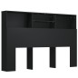 vidaXL Mueble cabecero negro 160x19x103,5 cm vidaXL Mueble cabecero negro 160x19x103,5 cm
