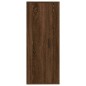 vidaXL Mueble para TV de pared roble marrón 40x34,5x100 cm