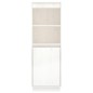 vidaXL Aparador alto de madera maciza de pino banco 37x34x110 cm vidaXL Aparador alto de madera maciza de pino banco 37x34x110 cm