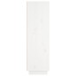 vidaXL Aparador alto de madera maciza de pino banco 37x34x110 cm vidaXL Aparador alto de madera maciza de pino banco 37x34x110 cm