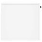 vidaXL Armario de pared madera de ingeniería blanco 60x36,5x35 cm vidaXL Armario de pared madera de ingeniería blanco 60x36,5x35 cm