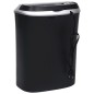 vidaXL Trituradora de papel corte cruzado 10 hojas negro vidaXL Trituradora de papel corte cruzado 10 hojas negro