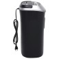 vidaXL Trituradora de papel corte cruzado 10 hojas negro vidaXL Trituradora de papel corte cruzado 10 hojas negro