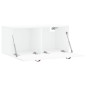 vidaXL Armario de pared madera de ingeniería blanco 80x36,5x35 cm vidaXL Armario de pared madera de ingeniería blanco 80x36,5x35 cm