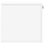vidaXL Armario de pared madera de ingeniería blanco 80x36,5x35 cm vidaXL Armario de pared madera de ingeniería blanco 80x36,5x35 cm
