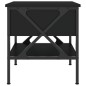 vidaXL Mesitas de noche 2 uds madera de ingeniería negro 40x42x45 cm vidaXL Mesitas de noche 2 uds madera de ingeniería negro 40x42x45 cm
