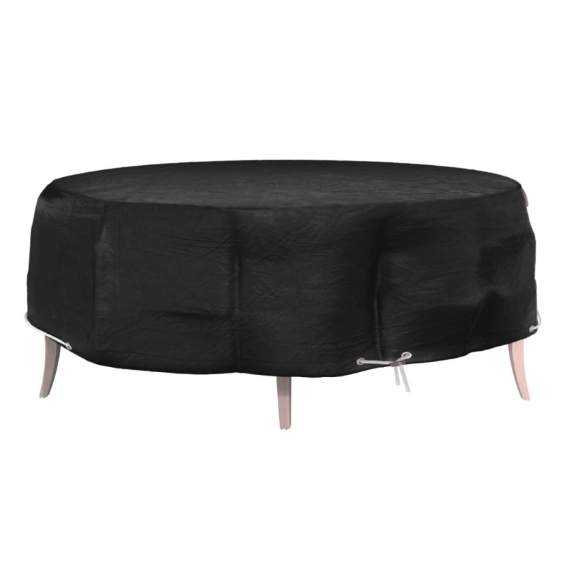 vidaXL Funda para muebles de jardín 8 ojales redonda Ø188x50 cm vidaXL Funda para muebles de jardín 8 ojales redonda Ø188x50 cm